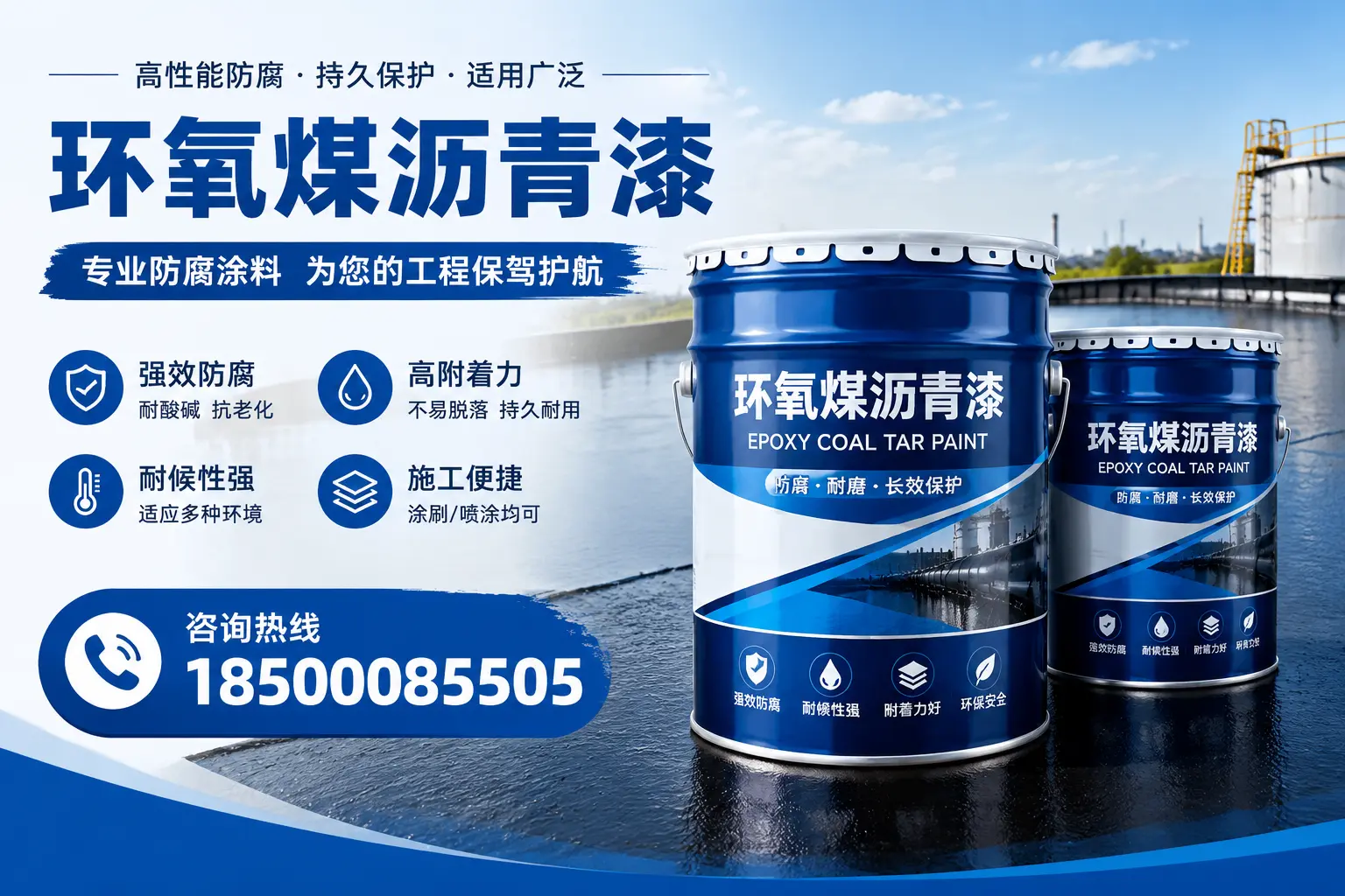 环氧煤沥青漆与其他漆类的比较，钦州用户的选择依据