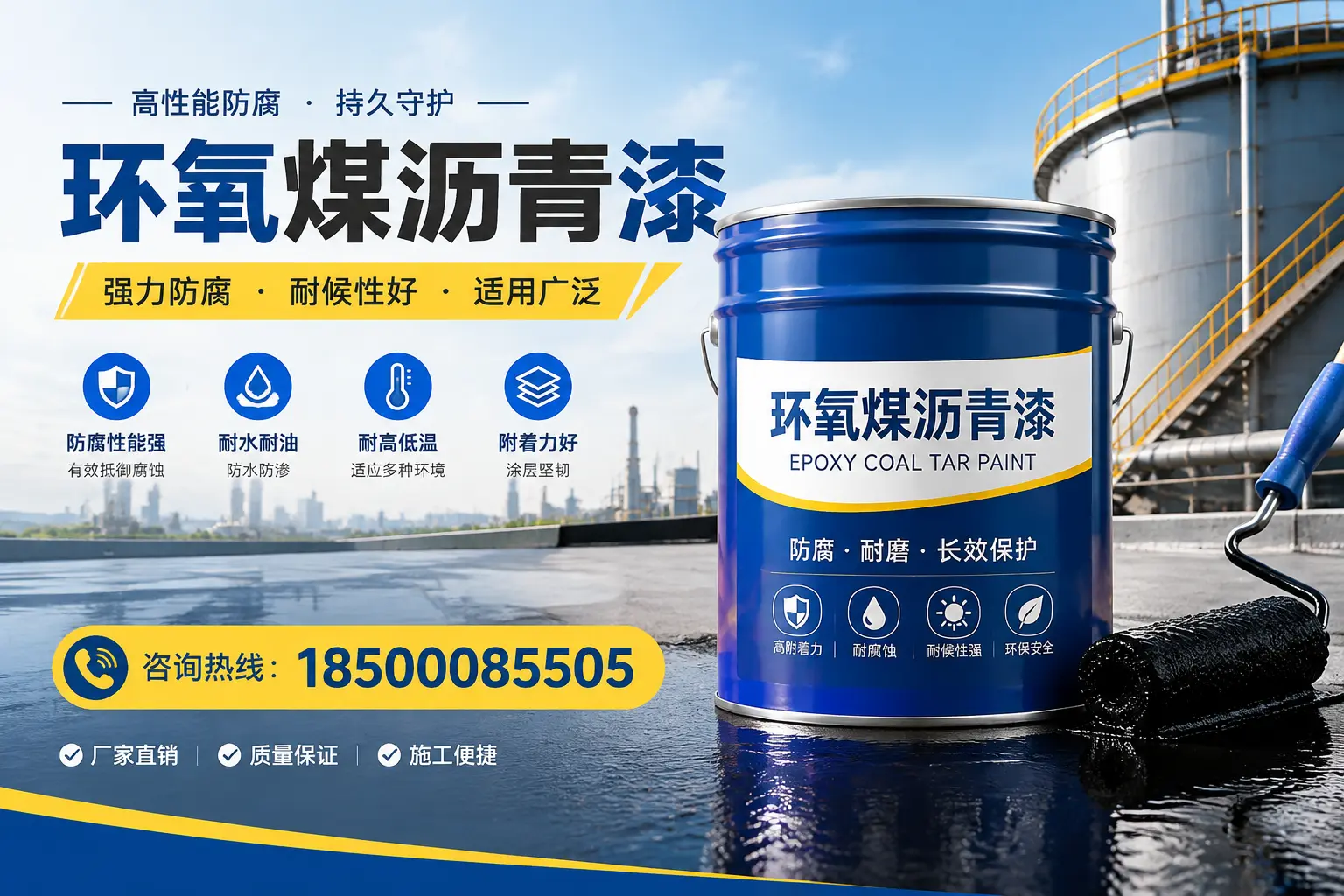 环氧煤沥青漆的储存与运输注意事项,钦州企业须知